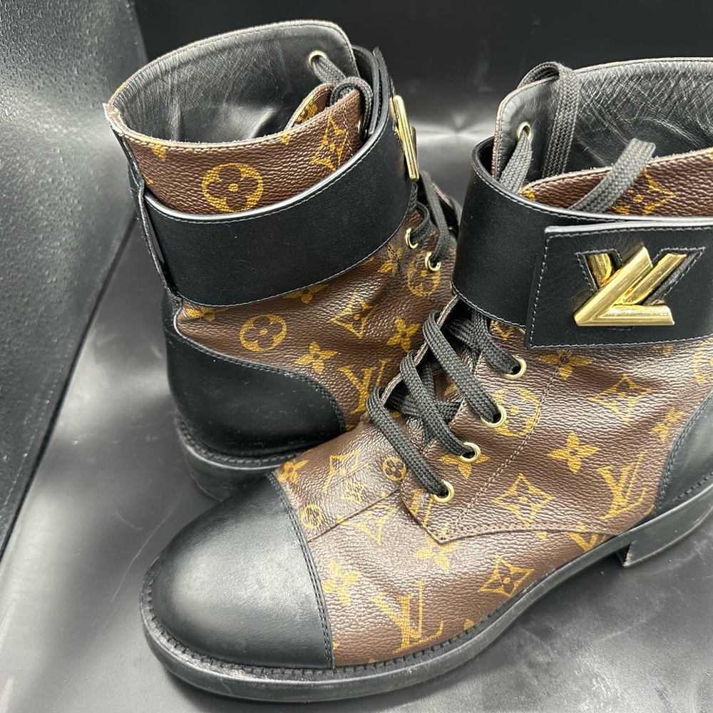 Louis Vuitton Monogram Ankle Boots